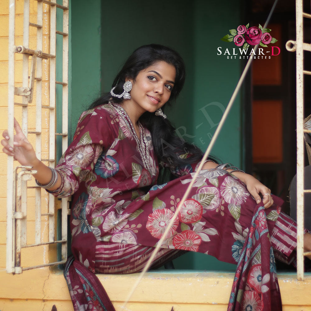 Viscose kurti Set