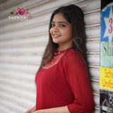 JEWEL NECK KURTI