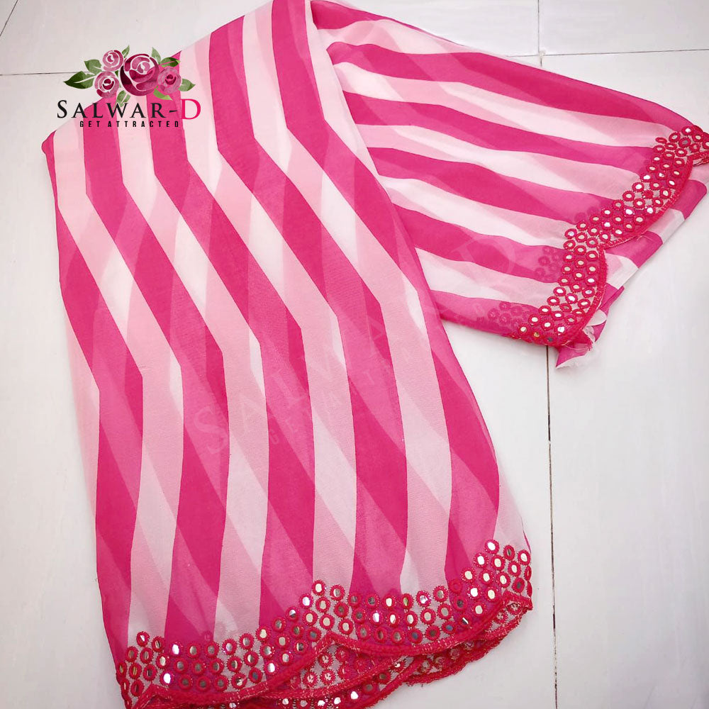 Eruvai - Georgette Saree