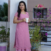 Pink Kurti & Skirt Set