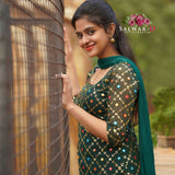 Georgette Sequence Kurti