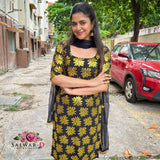 Designer straight cut kurti