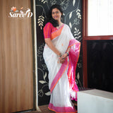 Kantal - Khadi Linen Saree