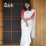 HAND PAINTED SAREE